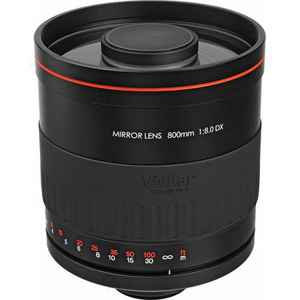  Vivitar 800mm f/8 Mirror Lens 