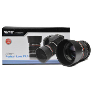  Vivitar Series 1 85mm f/1.8 Manual Focus Portrait Lens for Canon EOS 