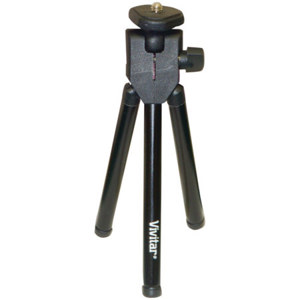  Vivitar 9" Mini Tripod, Black 