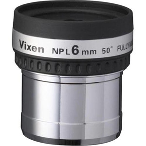  Vixen 6mm PLOSSL NPL Series 1.25" Eyepiece with 50 Degree Field of View 