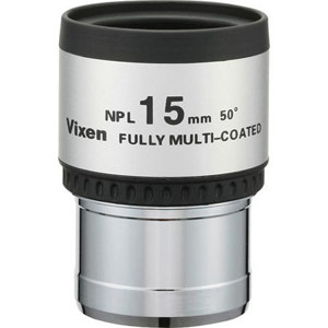  Vixen 15mm Plossl Series 1.25" Eyepiece with 50 Degree Field of View 