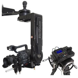  VariZoom Cinema Pro Jr Remote Head with Hand-wheels, Power Supply, Hard Travel Case 