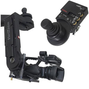  VariZoom VZCINEMAPRO-JR-K4 Cinema Pro Jr Remote Head with Jibstick-Only, Power Supply, Hard Travel Case 