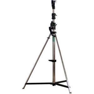  VariZoom VZ-HIPODPT 12.5' Telescoping Studio Tripod with Pan & Tilt Mounting Plate 
