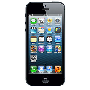 Apple iPhone 5 4G LTE Smartphone on iOS 6 with 16GB Hard Drive, Black: Picture 1 regular
