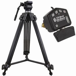  VariZoom VZTK75A Video Tripod System with VZ-Rock Lens Control 