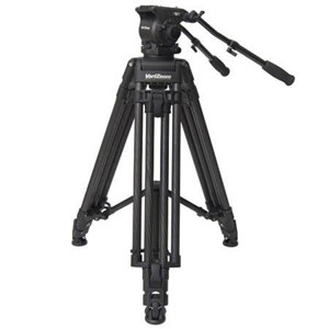  VariZoom VZ-TKC100C 100mm Tripod/Head Combo, Includes VZ-FH100 Head and VZ-TC100C Carbon Tripod 