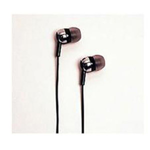 Wicked EH-260 Pulse In Ear Sleek Headphone - Black: Picture 1 regular