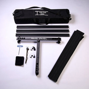  Wally Dolly 9' Basic Kit, Includes T Section, 9' (3m) Track/Pad Set, Rope Ratchet, 2 End Stops, Allen Key, Cleaning Cloth and Kit Bag 