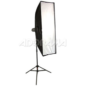  Westcott Photo Basics 17" x 50" Strip Softbox with Silver Interior. 