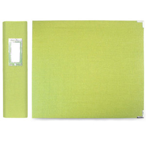 We-R-Memory Keepers Handmade Linen Ring 8" x 8" Album 30783-9