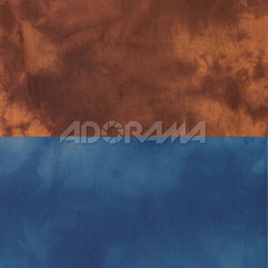  Westcott 6' x 7' Two Sided Collapsible Background, Rich Mocha/Heavenly Blue 
