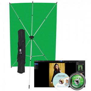  Westcott Illusions Erin Manning Creation Kit, Green Screen Kit with Software 