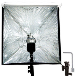  Westcott 2219 Mini Apollo Flash Kit with Softbox & Mounting Hardware for Shoe Mount Strobes - Fiberglass Frame 