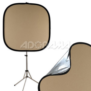  Westcott 42" Bruce Dorn Natural Muslin / Silver Collapsible Disc Reflector 