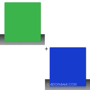  Westcott Photo Basics Dual 9x10' Background Kit, with One Green Screen & One Blue Screen, Cotton Muslin Background 