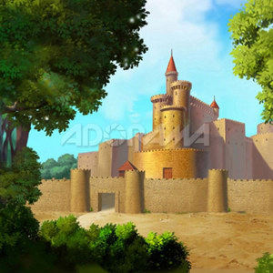 Westcott 5 x 6ft Castle, Muslin Background, 810: Picture 1 regular