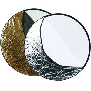  Westcott Photo Basics 40" 5-in-1 Collapsible Reflector, 2 Pack. 