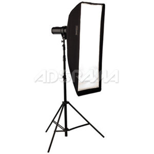  Westcott 18x42" Bruce Dorn Select Asymmetrical Stripbank for use with Strobe & Fluorescent Lights 