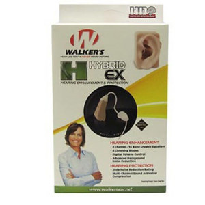  Walkers Game Ear Digital Hybrid EX Hearing Enhancer, 16 Band Graphic Equalizer 