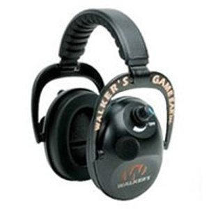  Walkers Game Ear Power Muffs Electronic Earmuff Hearing Enhancer, Black 