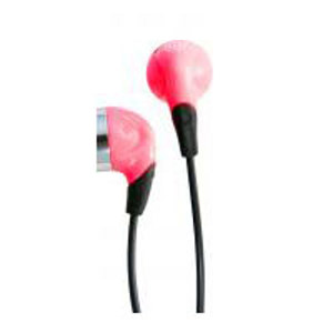 Wicked WI-2102 Jaw Breaker In Ear Headphones - Pink: Picture 1 regular