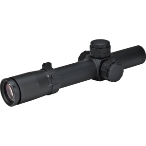  Weaver 1-5x24 Tactical Riflescope Matte Black with Illuminated CIRT Reticle, 30mm Tube 