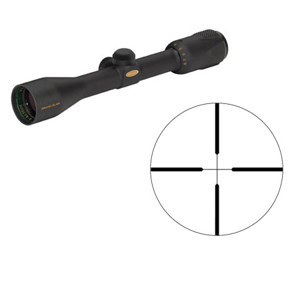  Weaver 3-12x42 Grand Slam Riflescope, Matte Black with Dual-X Reticle, 1" Tube Diameter, Side Parallax Focus 