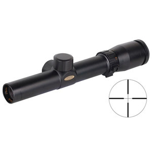  Weaver 1-5x24 Super Slam Riflescope Matte Black with Heavy Dual-X Reticle, 30mm Tube Diameter 