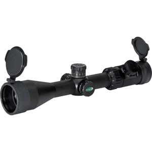  Weaver 2.5-10x50 KASPA Tactical Series Riflescope, Matte Black with Illuminated Mil-Dot Reticle, 30mm Tube, Side Parallax Focus 