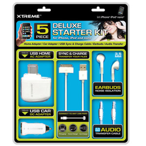 Xtreme Cables 5 Piece Deluxe Starter Kit 56501