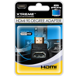 Xtreme Cables 90 Degree HDMI Adapter 73380