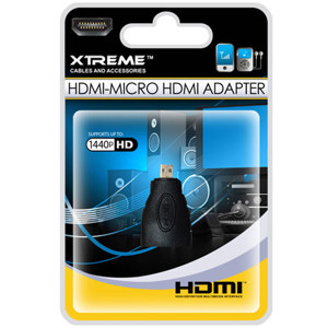 Xtreme Cables HDMI to Micro HDMI Adapter: Picture 1 regular