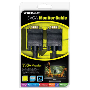 Xtreme Cables 25'/7.62m SVGA Monitor Cable 73725