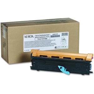  Xerox 006R01297 Black Toner Cartridge for FaxCentre 2121 Series Printer, 6000 Pages Yield 