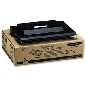  Xerox 106R00679 Standard Capacity Black Toner Cartridge for Phaser 6100 Series Printers, 2000 Pages Yield 