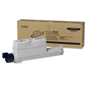  Xerox 106R01221 High Capacity Black Toner Cartridge for Phaser 6360 Series Printer, 18000 Pages Yield 