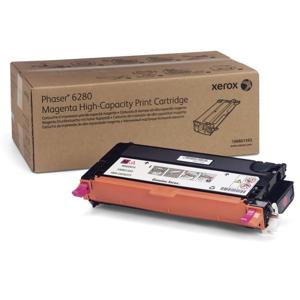  Xerox 106R01393 High Capacity Magenta Print Cartridge for Phaser 6280 Series Printer, 5900 Pages Yield 