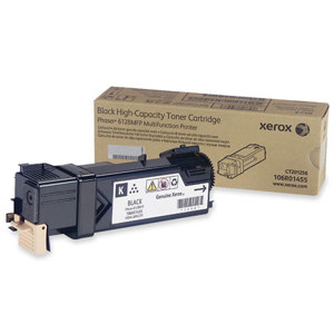 Xerox 106R01455 Black Toner Cartridge for Phaser 6128MFP Series Printer, 3100 Pages Yield 