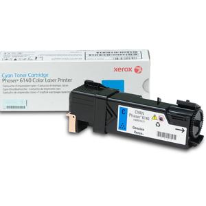  Xerox 106R01477 Cyan Toner Cartridge for Phaser 6140 Series Printer, 2000 Pages Yield 