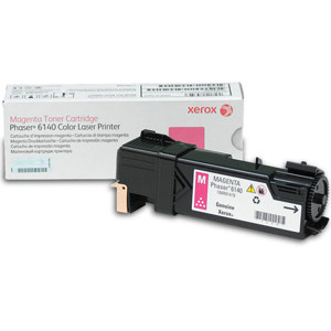  Xerox 106R01478 Magenta Toner Cartridge for Phaser 6140 Series Printer, 2000 Pages Yield 