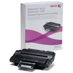  Xerox 106R01485 Standard Capacity Black Print Cartridge for WorkCentre 3210/3220 Series Printer, 2000 Pages Yield 