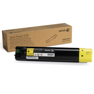  Xerox Yellow High Capacity Toner Cartridge, Yields 12000 Pages 