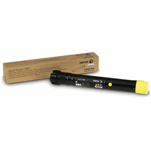  Xerox Yellow High Capacity Toner Cartridge, Yields 17200 Pages 