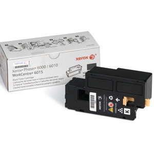  Xerox 106R01630 Standard Capacity Black Toner Cartridge for Phaser 6010 Series Printer, 2000 Pages Yield 