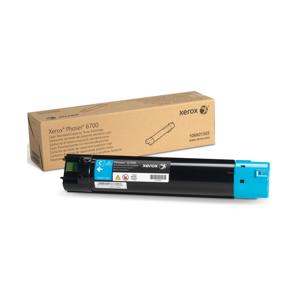  Xerox 106R01503 Cyan Toner Cartridge for Phaser 6700 Series Laser Printer 