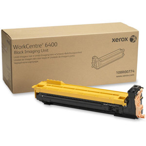  Xerox 108R00774 Black Drum Cartridge for WorkCentre 6400 Series Printers, 30000 Pages Yield 