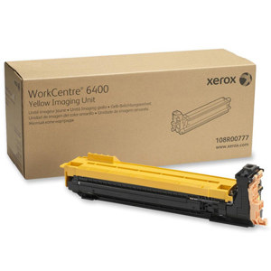  Xerox 108R00777 Yellow Drum Cartridge for WorkCentre 6400 Series Printers, 30000 Pages Yield 