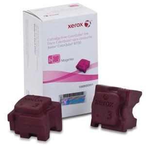  Xerox Magenta Solid Ink Stick for ColorQube 8700, 2 Sticks 