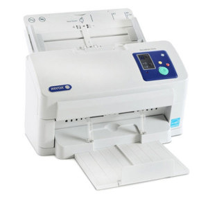  Xerox DocuMate 5445 Scanner, 45ppm Simplex/90ipm Duplex Speed, 600 dpi Optical Resolution, 75 Sheets ADF Capacity, USB 2.0, 4000 pages/day Duty Cycle 